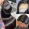 13X4 Straight HD Lace Front Wigs Human Hair Brazilian Straight 4X4 Lace Closure Wigs For Women Human Hair view 3