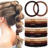 PartyKindom Hair Ties: 25pcs Hair Ties No Damage Ponytail Holders Elastichair Bands for Women Accessories for Thick or Thin view 1