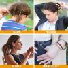 PartyKindom Hair Ties: 25pcs Hair Ties No Damage Ponytail Holders Elastichair Bands for Women Accessories for Thick or Thin view 3