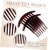 Healvian 6pcs Plastic Hair Side Combs for Women French Styling Accessories for Grip view 3