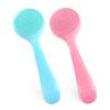 2Pack Silicone Face Brush Manual Face Scrub Brush Soft Facial Brushes Waterproof Exfoliating Face Brush Skin Friendly Face Cleaner Brush for Women and Men Blackheads Makeup Residues Removal view 1