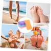 SKISUNO 4pcs Foot File Handheld Dead Skin Remover Scraper for Smooth Feet Pumice Stones for Dry Cracked Skin Care view 3