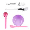 HUANIZI Mask Mixing Bowl Set For Clay Mud Mask Facials Body And Hair Mixing Tool Kit Face Mask Mixing Bowl Set With Silicone Face Mask Brush Applicator view 1
