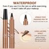5 Color Magic Microblading Eyebrow Pencil, 2025 New 4-Tip Waterproof Brow Pencil with Micro-Fork Tip, Natural Fine Stroke Eyebrow Pen for Women view 4