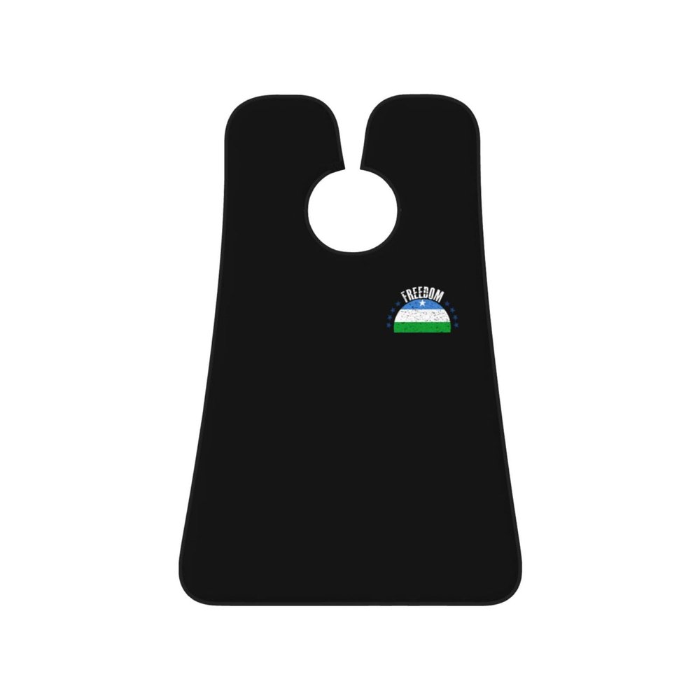ZKLCRYTR The Puntland Flag And Freedom Men's Beard Bib Apron Waterproof Smooth Surface Beard Apron Durable Foldable Beard Hair Men's Gift