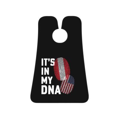ZKLCRYTR Austria It's in My DNA Men's Beard Bib Apron Waterproof Smooth Surface Beard Apron Durable Foldable Beard Hair Men's Gift