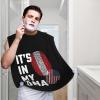 ZKLCRYTR Austria It's in My DNA Men's Beard Bib Apron Waterproof Smooth Surface Beard Apron Durable Foldable Beard Hair Men's Gift view 2