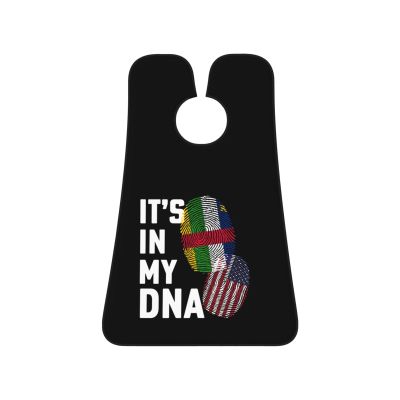ZKLCRYTR The Central African Republic It's in My DNA Men's Beard Bib Apron Waterproof Smooth Surface Beard Apron Durable Foldable Beard Hair Men's Gift