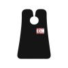 ZKLCRYTR Flag Of The Turkish Republic Of Northern Cyprus Texture Effect Men's Beard Bib Apron Waterproof Smooth Surface Beard Apron Durable Foldable Beard Hair Men's Gift view 1