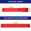 Stretchy Barber Paper Neck Strips - 5 Rolls & 500 Disposable Bands, Professional Hairdressing Accessory Tool view 3