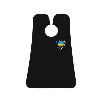ZKLCRYTR We Heart America And Rwanda Love Forever Men's Beard Bib Apron Waterproof Smooth Surface Beard Apron Durable Foldable Beard Hair Men's Gift