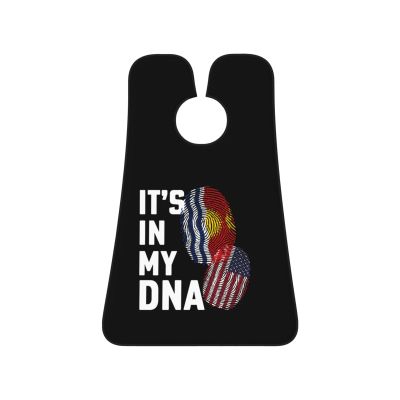 ZKLCRYTR Kiribati It's in My DNA Men's Beard Bib Apron Waterproof Smooth Surface Beard Apron Durable Foldable Beard Hair Men's Gift