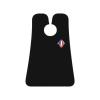 ZKLCRYTR Hand Tear Flag Of France Men's Beard Bib Apron Waterproof Smooth Surface Beard Apron Durable Foldable Beard Hair Men's Gift view 1
