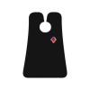 ZKLCRYTR Hand Tear Flag Of Samoa Men's Beard Bib Apron Waterproof Smooth Surface Beard Apron Durable Foldable Beard Hair Men's Gift view 1