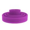 Foldable Blower Diffuser Cover Silicone Dryer Hair Attachment Portable Travel Folding Silicone Blower view 3