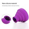 Foldable Blower Diffuser Cover Silicone Dryer Hair Attachment Portable Travel Folding Silicone Blower view 4