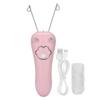 Facial Threading Hair Remover Electric Body Cotton Thread Epilator Leg Shaver Pink Hair Removal Tool view 1