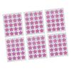 120PCS Detection Stickers  Detection Stickers for Sunscreen, Reusable Flower Shaped Sunblock Patches with Reapply Reminder, Reusuable Sunblock Patches view 2