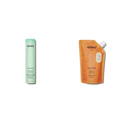 Amika the kure bond repair conditioner 275ml, normcore signature shampoo 500ml