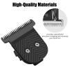 3Pack Premium Stainless Steel T-Blade, Compatible with MANSCAPED The Beard Hedger, for Precision Facial Hair Trimming. view 4