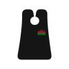 ZKLCRYTR Flag Of Malawi Men's Beard Bib Apron Waterproof Smooth Surface Beard Apron Durable Foldable Beard Hair Men's Gift view 1