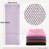 2 Pack African Net Sponge, 12 * 32 Inches Bath Sponge, African Exfoliating Net Long, Wash Cloths, Body Scrubber Net for Skin Smoother (Coffee) view 2