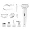 RSEHHRTE Electric Razro Shaver Trimmer for Womens 5 in 1 Painless Body Razro Facials Hair Removers Hair Removal Kit for Face Leg 5 in 1 Womens Shaver view 4