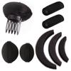 8PCS Bump It Up Volume Hair Base Set Hair Insert Braid Tool Hair Bump Up Comb Clips Hair Styling Tools Hair Padding Bun Updo Accessories view 1