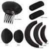 8PCS Bump It Up Volume Hair Base Set Hair Insert Braid Tool Hair Bump Up Comb Clips Hair Styling Tools Hair Padding Bun Updo Accessories view 2