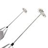 HUIFACAI Salon Hairdressing Dye Cream Mixer Hair Mixer Barber Stirrer Metal Hair Dyeing Stirring Tool Portable for Women Men Salon Tool for Hair Stylist view 3