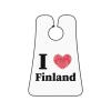 ZKLCRYTR I Love Finland Men's Beard Bib Apron Waterproof Smooth Surface Beard Apron Durable Foldable Beard Hair Men's Gift view 1