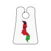ZKLCRYTR Malawi Terrain Map Men's Beard Bib Apron Waterproof Smooth Surface Beard Apron Durable Foldable Beard Hair Men's Gift view 1
