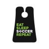 ZKLCRYTR Eat Sleep Soccer Repeat Men's Beard Bib Apron Waterproof Smooth Surface Beard Apron Durable Foldable Beard Hair Men's Gift view 1