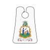 ZKLCRYTR Coat of arms of Saint Vincent and the Grenadines Men's Beard Bib Apron Waterproof Smooth Surface Beard Apron Durable Foldable Beard Hair Men's Gift view 1