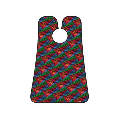 ZKLCRYTR Silk Style Flag Of Eritrea Men's Beard Bib Apron Waterproof Smooth Surface Beard Apron Durable Foldable Beard Hair Men's Gift