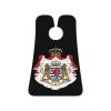 ZKLCRYTR Coat of arms of Luxembourg Men's Beard Bib Apron Waterproof Smooth Surface Beard Apron Durable Foldable Beard Hair Men's Gift view 1