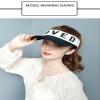 WUODHTW baseball cap women curly wigs long curly wavy hair wigs Sun Hat ponytail wig Golf cap corn whiskers wool wig view 3