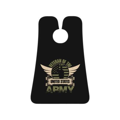 ZKLCRYTR Veteran Men's Beard Bib Apron Waterproof Smooth Surface Beard Apron Durable Foldable Beard Hair Men's Gift