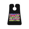 ZKLCRYTR Proud Autism Sister Men's Beard Bib Apron Waterproof Smooth Surface Beard Apron Durable Foldable Beard Hair Men's Gift view 1