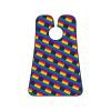 ZKLCRYTR Pride Rainbow LGBT Flag of Alaska Men's Beard Bib Apron Waterproof Smooth Surface Beard Apron Durable Foldable Beard Hair Men's Gift view 1