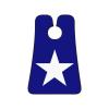 ZKLCRYTR Bonnie Blue flag Men's Beard Bib Apron Waterproof Smooth Surface Beard Apron Durable Foldable Beard Hair Men's Gift view 1