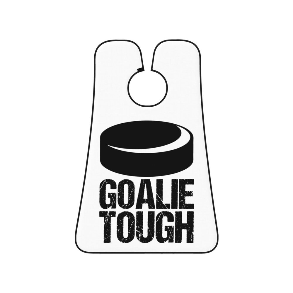 ZKLCRYTR Goalie Tough Men's Beard Bib Apron Waterproof Smooth Surface Beard Apron Durable Foldable Beard Hair Men's Gift