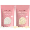 GIRLEARLE Hard Wax Beads 2-Pack, 1lb Unscented and 1lb Cream for Full Body, Sensitive Skin, Beard, Eyebrow, Facial, Brazilian Bikini Coarse Hair, Ideal for Women and Men view 1