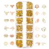 HUIFACAI 600 Pcs Zodiac Nail Alloy Twelve Set Alloy for Nail Art Decorations Jewelry Making Accessory Jewelry Making Accessories and Supplies for Women Jewelry Making Clasp view 1
