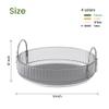 Aveniee Rotating Makeup Organizer for Vanity, Skincare Perfume Organizers for Bathroom Countertop, Clear Cosmetic Make Up Storage for Dresser, Lipstick Product Spinning Holder,1 Tier, Grey view 2