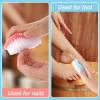 Nail Brush for Cleaning Fingernails, 2 Pcs Stiff Bristles Toes Finger Nail Scrub Brush Fingernail Hand Scrubs Brushes Toes Cleaner Deep Nail Cleaning Scrubber for Toes Shower Garden Pet view 2