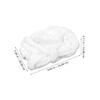 Ipetboom Hair Perm Cotton Strips Salon Accessories Soft Absorbent Cotton Rolls for Hair Perming Dyeing Conditioning Treatments Reusable 9.84X7.87X5.12 Inches view 2