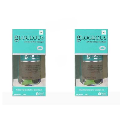 CLASSIC DERMA Glogeous Advanced Face Wash Gel 100gm (Pack of 2)