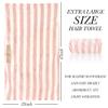 Chloven Large Microfiber Hair Towel Wrap for Women - Anti Frizz Hair Turbans, Super Absorbent & Lightweight, Ideal for Curly Long Hair with Elastic Strap view 3