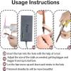 LGEOELIAS Electric Handheld Dreadlocks Machine, Dreadlock Machine Kit Braiding Synthetic Hair Hair, Portable Dreadlocks Maker Machine-. view 4